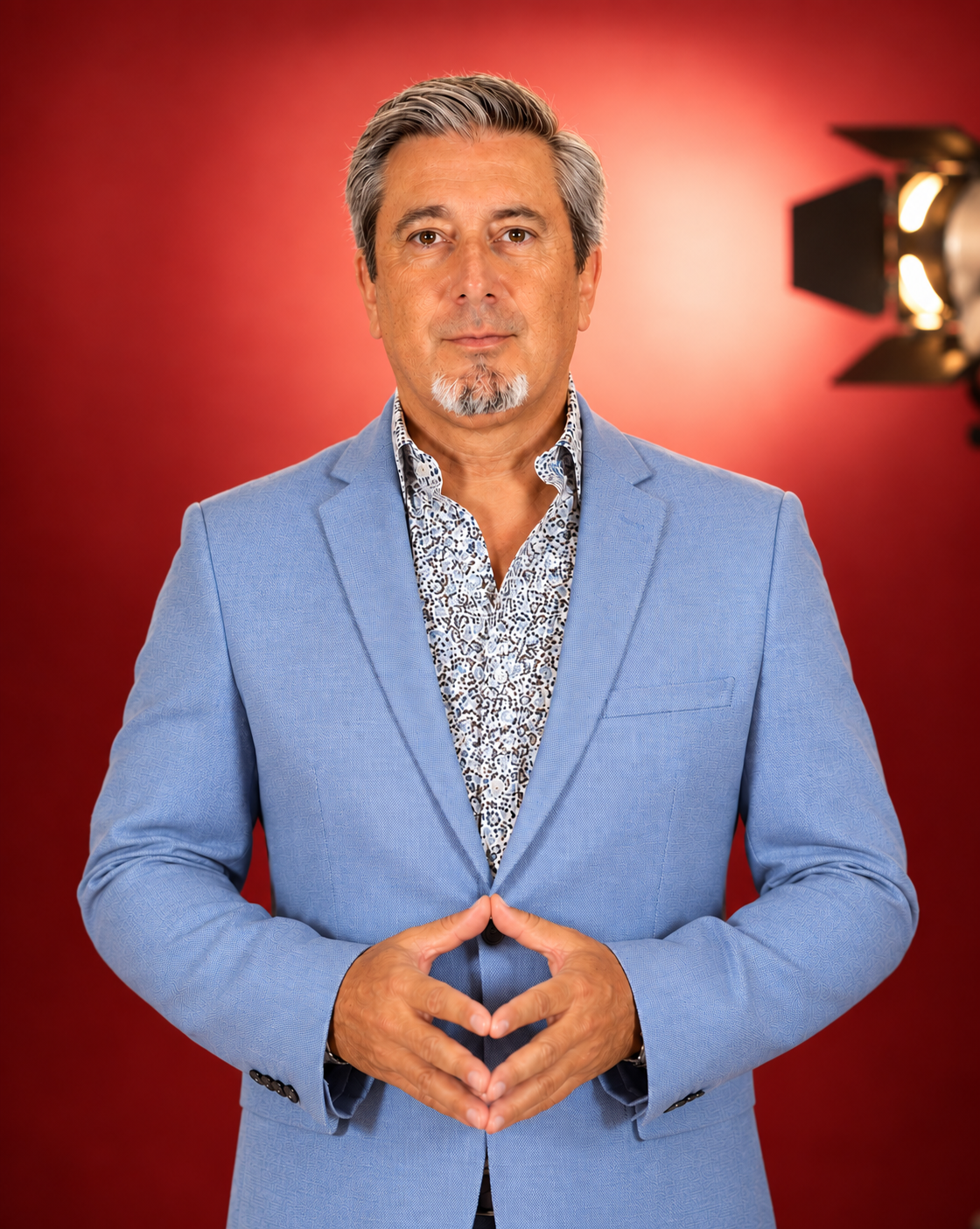 Retrato de Juan Mª Prieto, productor audiovisual